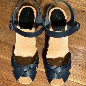 Swedish Hasbeens Kringlan Dark Blue EU38